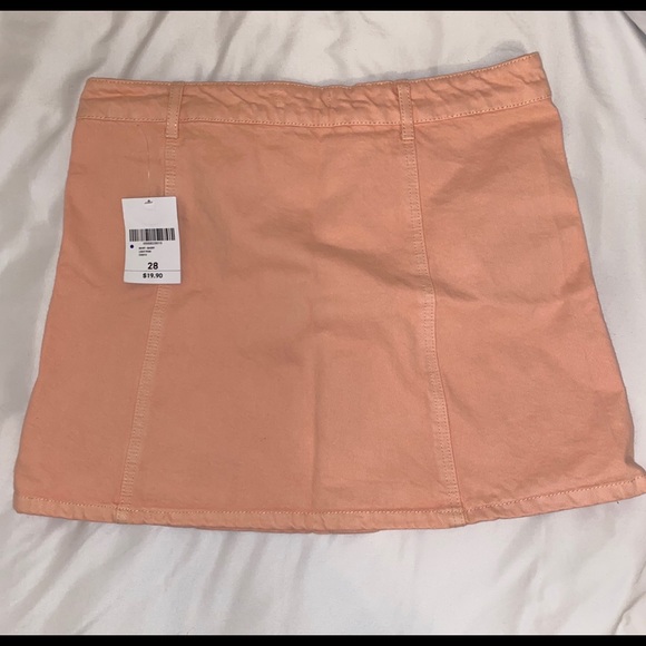 Forever 21 Pink Corduroy Skirt - Picture 3 of 3